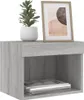 Wand-Nachttische mit LED-Leuchten 2er Set Grau Sonoma , Produktbild-Vorschau 6