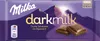 Milka Tafel Dark Milk Dunkle Alpenmilch 85g Produktbild-Vorschau 1