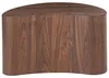 BELIANI Couchtisch Dunkelbraun MDF Holzoptik Asymmetrisch Produktbild-Vorschau 5