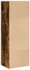 vidaXL Bücherregal Räuchereiche 40x30x114 cm Holzwerkstoff Produktbild-Vorschau 5
