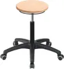 Drehhocker m.Rollen Buche natur Sitz-H.420-550mm Produktbild-Vorschau 1