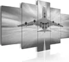 Akustikbild Flugzeug 200x100 cm Bilder Akustikschaum Produktbild-Vorschau 2