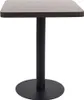 vidaXL Table de bistrot marron foncé 60x60 cm MDF Voir les images du produit 1