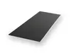A black rectangular tile or panel is shown on a white background. Produktbild-Vorschau
