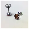 Edelschmiede925 Ohrstecker Modeschmuck (Stift = Titan) m Produktbild-Vorschau 2
