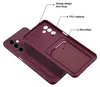 A close-up view of a phone case, showing its internal features and materials. Produktbild-Vorschau