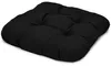 Beautissu Set di 4 cuscini Lisa Nero, 40x40x8cm Anteprima dell’immagine prodotto 2