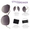 styleBREAKER Sonnenbrille mit ovalen Polycarbonat Gläsern Produktbild-Vorschau 7