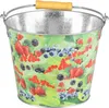 Secchio Strend Pro, 5 litri, metallo, stampa fiori/frutta, Anteprima dell’immagine prodotto 3