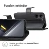 Funda Tipo Libro de Lujo para Xiaomi Poco X8 Pro - Negro Vista previa de la imagen del producto 3