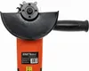 Close-up of an angle grinder on a white background. Voir les images du produit
