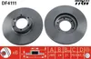 TRW Bremsscheiben (2 Stück) Vorderachse DF4111 Produktbild-Vorschau 2