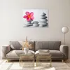 Bilder auf glas - Spa buddhismus ruhig blume - 70x50cm - Produktbild-Vorschau 7