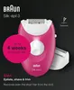 Braun Silk-épil 3 3276, Pink, Weiß, 20 Pinzette, AC, Box Produktbild-Vorschau 6