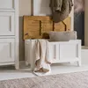 home24 Garderobenbank - Kiefer Massiv Produktbild-Vorschau 3