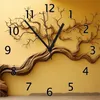 Wallario Design Wanduhr Lebensbaum Skulptur aus Echtglas, Produktbild-Vorschau 1