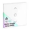 Meross Mrs100ma Intelligenter Schalter Weiß  Weiß One Size Produktbild-Vorschau 2