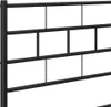 Metalowa Rama Łóżka Z Wezgłowiem, Czarna, 120X200 Cm Podgląd zdjęcia produktu 8