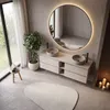 Rodan Waschbeckenunterschrank 140cm - Kaschmir Matt - mit Produktbild-Vorschau 5