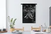 MuchoWow® Wandteppich Wandbehang Elefant mit Rauch vor Produktbild-Vorschau 3