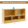 A diagram of a wooden bookshelf with dimensions and weight capacity indicated. Produktbild-Vorschau