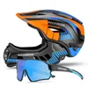 ROCKBROS Kinder Fahrradbrille polarisiert UV400 Schwarz mit Produktbild-Vorschau 1