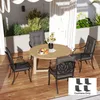Outsunny sada 4 vankúšov na sedenie 108 x 50 x 5 cm vankúš Náhľad obrázku produktu 10