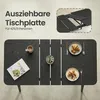 VASAGLE Essgruppe, 1 Küchentisch mit 4 Stühlen, Produktbild-Vorschau 8