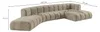 Kaiser Möbel Modulares Ecksofa in L-Form, Velvet-Stoff Produktbild-Vorschau 6