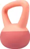 ACRA Weich-PVC-Kettlebell 1 kg, rosa Produktbild-Vorschau 2