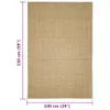 vidaXL Dywan naturalny sizal 100x150 cm Podgląd zdjęcia produktu 12
