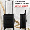 COCOONO® Emotion Koffer Frozen Black - Kleiner 38L Premium Produktbild-Vorschau 9