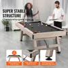 SucceBuy 7-Fuß-Billardtisch, Billardtisch mit verstellbaren Produktbild-Vorschau 2