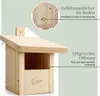 WILDLIFE HOME Nistkasten für Hausrotschwanz, Rotkehlchen Produktbild-Vorschau 4