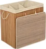 Kosz na pranie bambusowy do łazienki 60x40x61,5 VKO20 Podgląd zdjęcia produktu 9