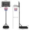 SPORTNOW Basketballständer 182-213 cm Basketballkorb mit Produktbild-Vorschau 3