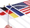 AhfuLife 48 Länder Kleine Länderfähnchen für WM Deko 2026, Produktbild-Vorschau 4