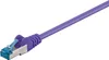 CAT 6A Patchkabel, S/FTP (PiMF), violett Kupferleiter (CU), Produktbild-Vorschau 1