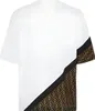 Fendi Diagonal T-Shirt Weiß Herren Produktbild-Vorschau 2