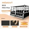 CADOCA® Hondenkooi XL, aluminium, 89 x 70 x 51 cm Productafbeelding-voorbeeld 16