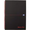 Oxford Black n' Red - Notizbuch - drahtkammgebunden - A4 Produktbild-Vorschau 2