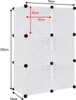 ACXIN DIY Kleiderschrank Regalsystem Garderobe aus Produktbild-Vorschau 2