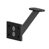 Sellon24® Handlaufhalter Handlaufträger Stahl Wand Holz Produktbild-Vorschau 2