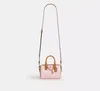 Dámská kabelka Coach Mini Rowan, crossbody, barva pudrová Náhled obrázku produktu 8