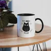 Mir Doch Miau Tasse Schwarz mit Katzen und Herzen Motiv für Produktbild-Vorschau 4