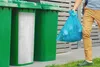 MuchoWow® Mülltonnenaufkleber Beton - Grau - Zement - Produktbild-Vorschau 4