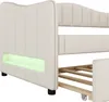 MODFU Schlafsofa Tagesbett 90x200cm mit Ausziehbarem Produktbild-Vorschau 8