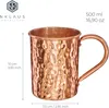 4x 145g Kupferbecher reines Kupfer (100%) Kupfertasse Produktbild-Vorschau 2