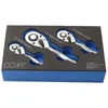 CCLIFE Knarre Mini 1/4 3/8 1/2 Zoll Set Feinverzahnte Produktbild-Vorschau 1