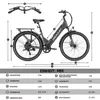 Elektrické bicykel, 26 palcov, unisex, s batériou 522 Wh, Náhľad obrázku produktu 7